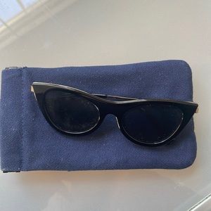 Le Specs Enchantress in Black & Smoke